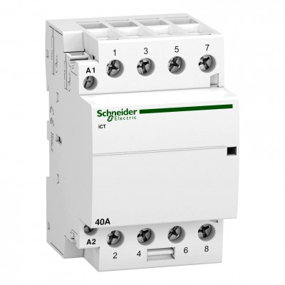 Stycznik modułowy Acti9 iCT A9C20844 40A 4Z 220V-240V AC Schneider A9C20844
