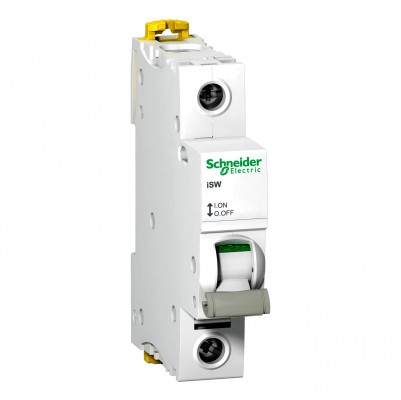 Schneider Rozłącznik izolacyjny Acti9 iSW A9S65191 100A 1P 250V AC Szary