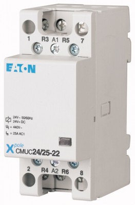 Stycznik modułowy CMUC 25A 4Z 2M 24V AC/DC Eaton