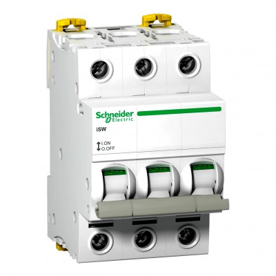 Schneider Rozłącznik izolacyjny Acti9 iSW A9S65340 40A 3P 415V AC Szary