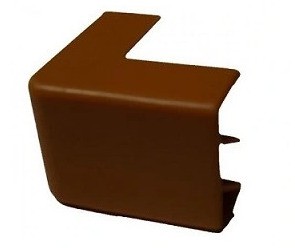Narożnik zewnętrzny NZ 25/40 DC /25x40mm/ Drewno ciemne AKS Zielonka
