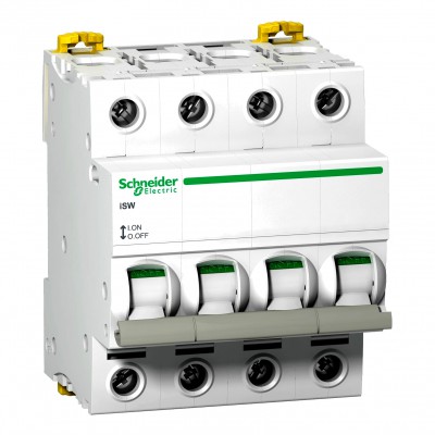 Schneider Rozłącznik izolacyjny Acti9 iSW A9S65440 40A 4P 415V AC Szary