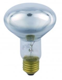 Promiennik podczerwieni IR1 75W 230V E27 R80 /Clear/ Helios