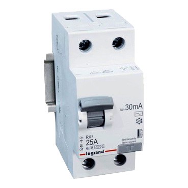 Legrand Wyłącznik różnicowoprądowy RX3 25A 0,003A 30mA 2M 6kA 402024