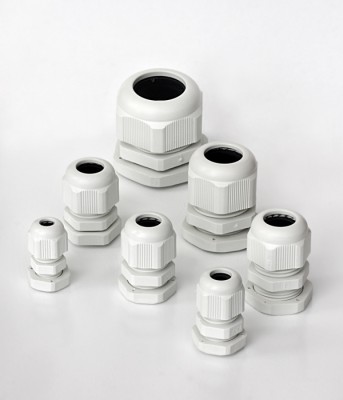 Dławik kablowy 9.0-18.0mm IP68 PG-21 Szary RGB TECHNIK