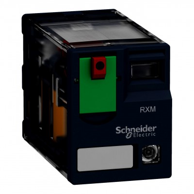 Schneider Przekaźnik miniaturowy RXM2AB2P7 + LED 12A 2P 230V AC