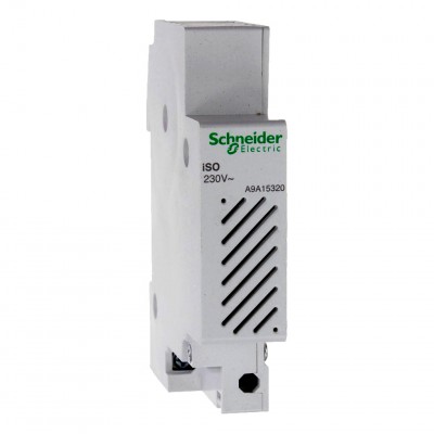 Schneider A9A15320 Dzwonek modułowy A9A15320 5VA 80DB 230V AC 3606480542619