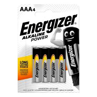 Energizer 7638900247893 Baterie alkaliczne Energizer BASE Power Seal AAA blis./4szt 7638900247893 7638900247893