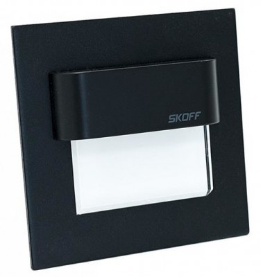 Oprawa schodowa LED czarna barwa światła ciepła 0,8W TANGO ML-TAN-D-H-1-PL-00-01 SKOFF
