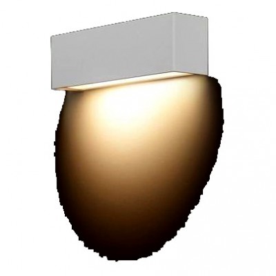 KINKIET STRAIGHT WALL WHITE XS 26CM 6345 NOWODWORSKI