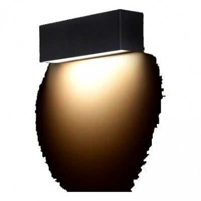 KINKIET STRAIGHT WALL GRAPHITE XS 26CM 6350 NOWODWORSKI
