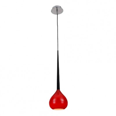 LAMPA WISZĄCA LIBRA MD2128-1R Zuma Line Czerwony Zuma