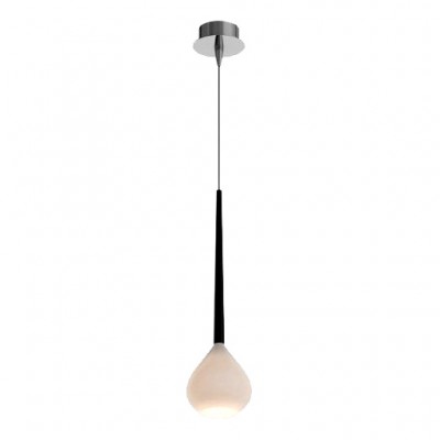 LAMPA WISZĄCA LIBRA MD2128-1W Zuma Line  1X40W BIAŁY CHROM Biały Zuma