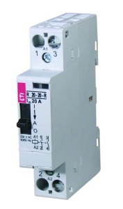 Stycznik modułowy 20A 1 styk zwierny R 20-10-R-230V AC 002464032 Eti