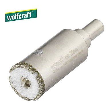 Otwornica diamentowa do płytek 25 mm Wolfcraft Ceramic LŁ