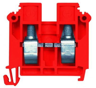 Złączka szynowa 2‑przewodowa 16,0mm² ZSG1 16.0C /Czerwony/ Simet
