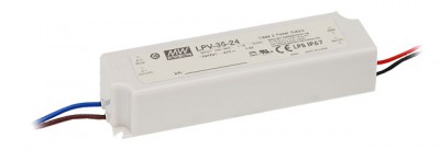 Zasilacz LED 35W 1,5A 90-264V AC  127-370V DC 24V 35W-24V Pulsar
