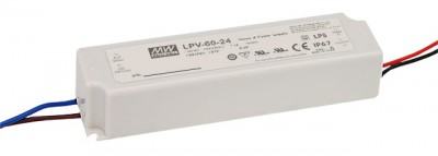 Zasilacz LED 60W 2,5A 90-264V AC  127-370V DC 24V 60W-24V Pulsar