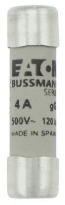 Wkładka topikowa cylindryczna 10x38 gG 4A 500V Eaton
