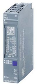 Moduł wyjść analogowych 4 wyjścia napięciowe/prądowe rozdzielczość 16-B ET 200SP SIEMENS