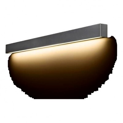 KINKIET STRAIGHT WALL LED SILVER L 122CM 9615 NOWODWORSKI