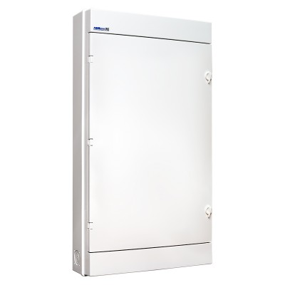 Rozdzielnica plastikowa natynkowa 72 moduły (4x18) N+PE IP65 /Drzwi białe/ ELEKTRO PLAST OPATÓWEK