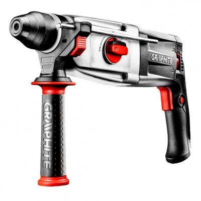 MŁOTOWIERTARKA SDS PLUS, 800W, WALIZKA GRAPHITE 58G529 Topex