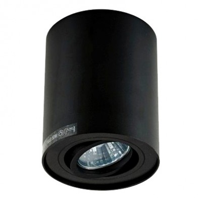 Lampa Zuma Line Rondoc SL-1 20038-BK 1X50W CZARNY Czarny Zuma