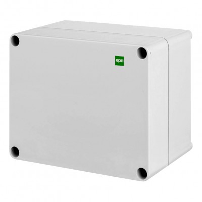 Puszka instalacyjna natynkowa hermetyczna INDUSTRIAL IP65 IK07 170x135x85mm /Kolor szary/ Szary Elektro-Plast Nasielsk