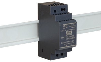 Zasilacz na szyne DIN 30W 2A 85-264V AC  120-370V DC 12V 30W-12V Pulsar