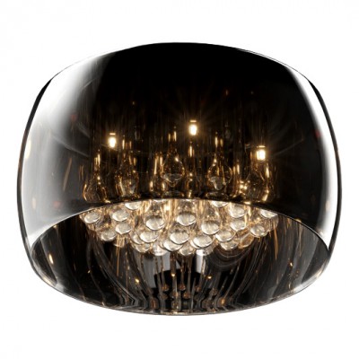 Lampa sufitowa CRYSTAL C0076-06X-F4FZ PLAFON Z KRYSZTAŁKAMI 6X42W CHROM Chrom Zuma