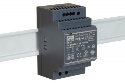 Zasilacz na szyne DIN 60W 4,5A 85-264V AC / 120-370V DC 12V Pulsar