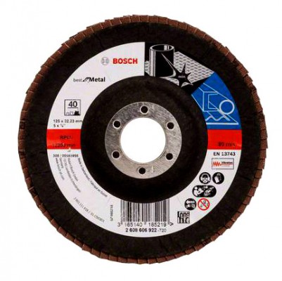 Lamelkowa tarcza szlifierska Bosch Accessories 2.608.606.922 Bosch