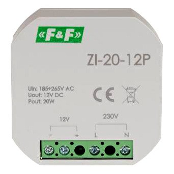 F-And-F ZI-20-12P Zasilacz ZI 20-12P 5902431671048