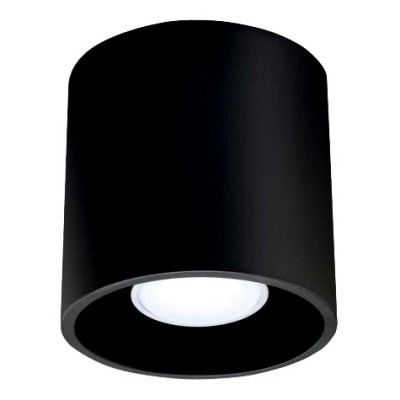 Oprawa sufitowa ORBIS 1 czarny SL.0016 - Sollux Sollux