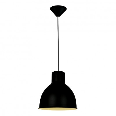 Lampa wisząca Zuma Line Elstra P16151-BK zwis 1x60W E27 czarny Czarny Zuma