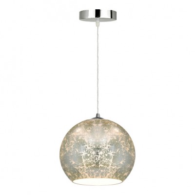 Lampa wisząca SINES P16150-D30 1X60W SREBRNY Srebrny Zuma