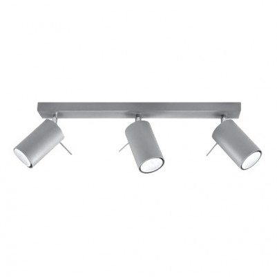 Plafon RING 3xGU10 Szary Sollux SL.0451 Sollux