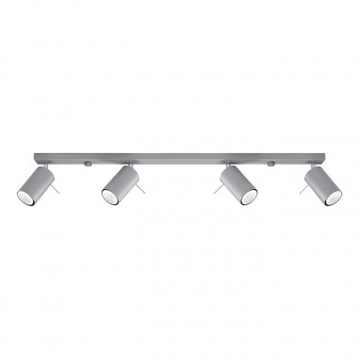 Plafon RING 4xGU10 Szary Sollux SL.0453 Sollux