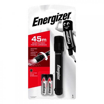 Energizer 7638900015096 7638900015096 - Latarka, LED, 2x AA, 9lm, 45m, Czarny, Energizer 7638900015096