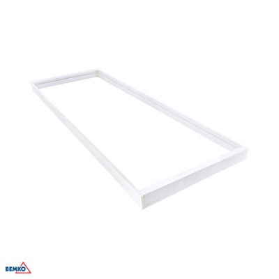 Ramka montażowa natynkowa do paneli LED 1195x295 C71-RNT123-WH-ECO Bemko