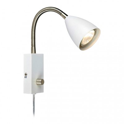 Kinkiet CIRO biały/stal GU10 7W 230V 107410 Markslojd Biały Markslojd