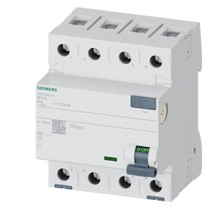 Wyłącznik różnicowoprądowy 25A 30mA 10kA 4P /Typ A/ SIEMENS