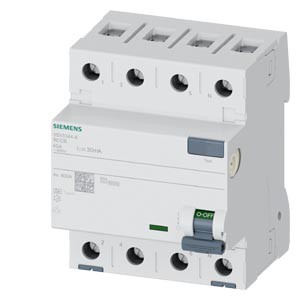 Wyłącznik różnicowoprądowy 40A 30mA 10kA 4P/ Typ A/ SIEMENS