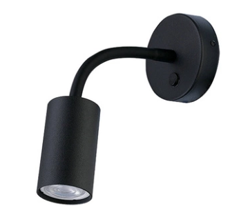 Nowodworski Kinkiet giętki EYE FLEX BLACK 9068 Czarny
