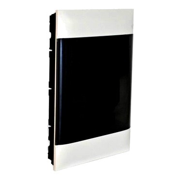Legrand Rozdzielnica plastikowa podtynkowa Practibox S 3x12 IP40 N+PE 535x328x72mm 36M /Kolor biały, drzwiczki transparentne dymne/ Biały 135373