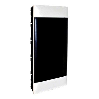 Legrand Rozdzielnica plastikowa podtynkowa Practibox S 4x12 IP40 N+PE 765x328x72mm 48M /Kolor biały, drzwiczki transparentne dymne/ Biały 135374