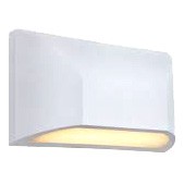 Markslojd Zewnętrzna Lampa Ścienna Nikos Elewacyjna Kinkiet Led 6W Ip44 Outdoor Biały (106511) Biały Markslojd