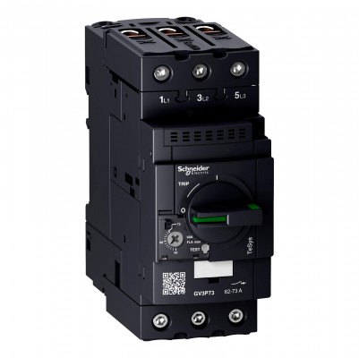 Schneider Wyłącznik silnikowy termomagnetyczny GV3P73 62A-73A 3M 100KA 415V AC