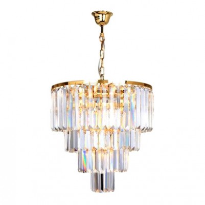 Lampa wisząca AMEDEO 17106/4+1-GLD Złoty Zuma